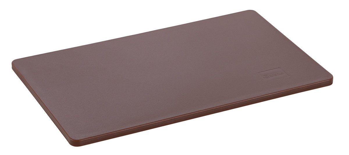 Deska do krojenia 500×300×20 mm, polietylen, brązowa