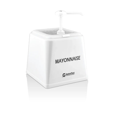 Mayonnaise Dispenser with Stand White PP/ABS